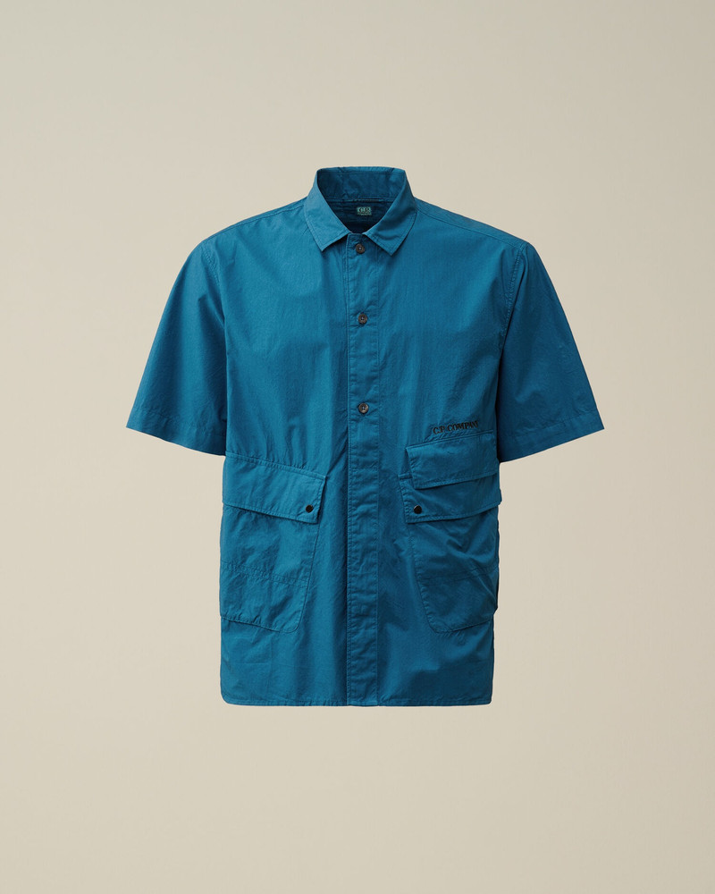 Cotton Popeline Pocket Shirt 1