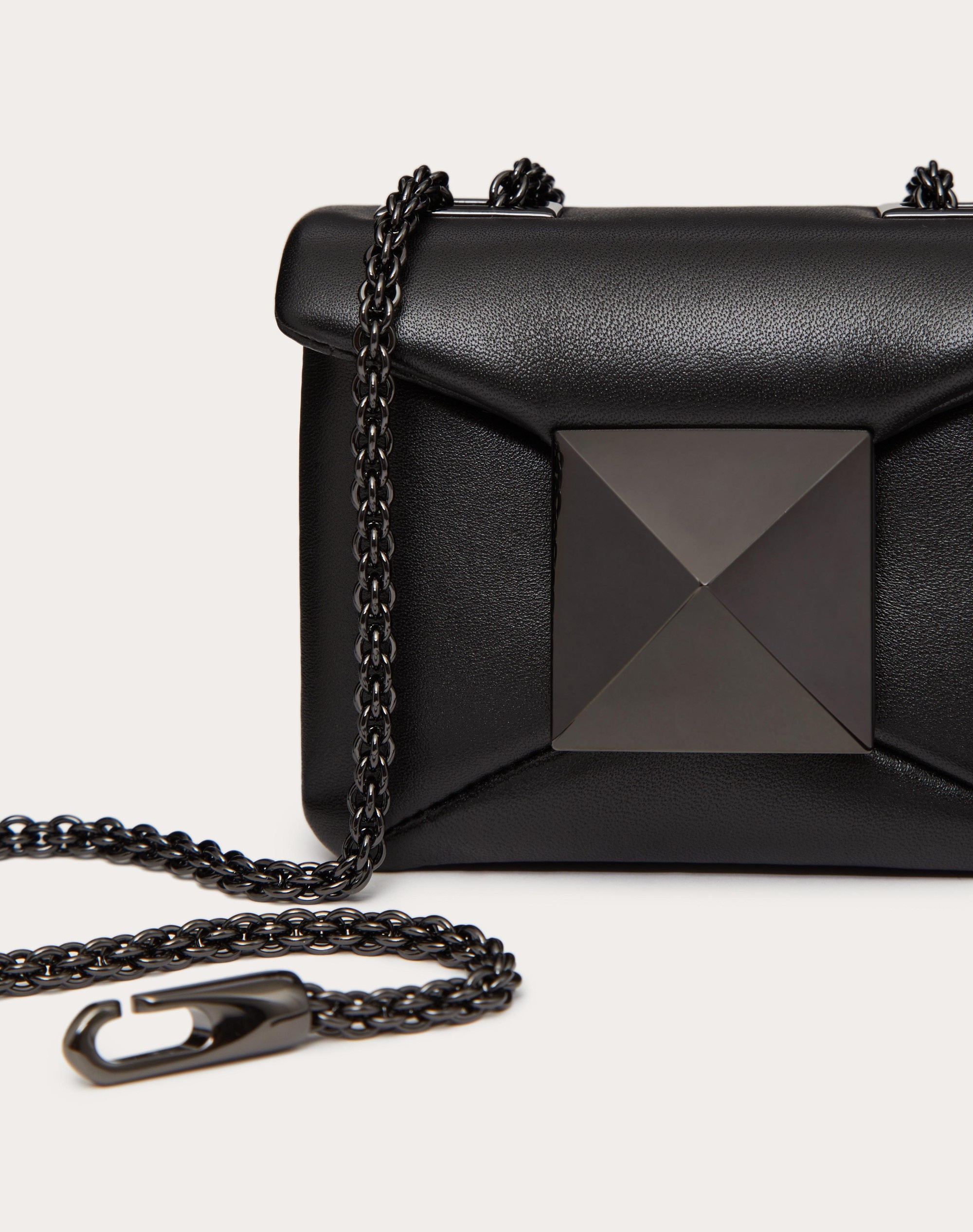 ONE STUD NAPPA MICRO BAG WITH CHAIN - 2