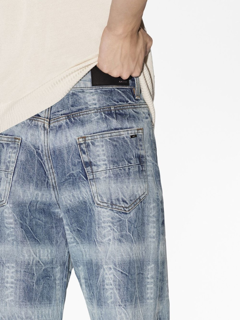 plaid-print wide jeans 6