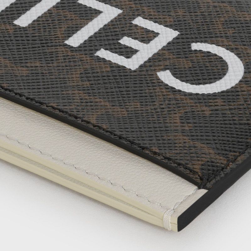 CARD HOLDER  IN  TRIOMPHE CANVAS WITH CELINE PRINT 4