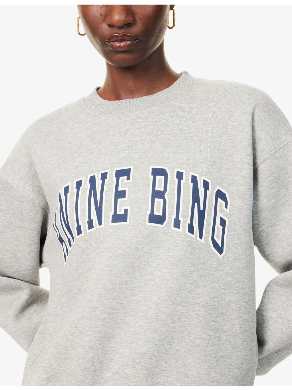 Spencer Brand-Print Cotton-Blend Sweatshirt - 5
