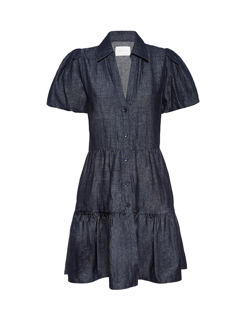 The Havana Mini Indigo Dress 5