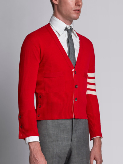 Thom Browne 4-Bar Short Cashmere Cardigan outlook