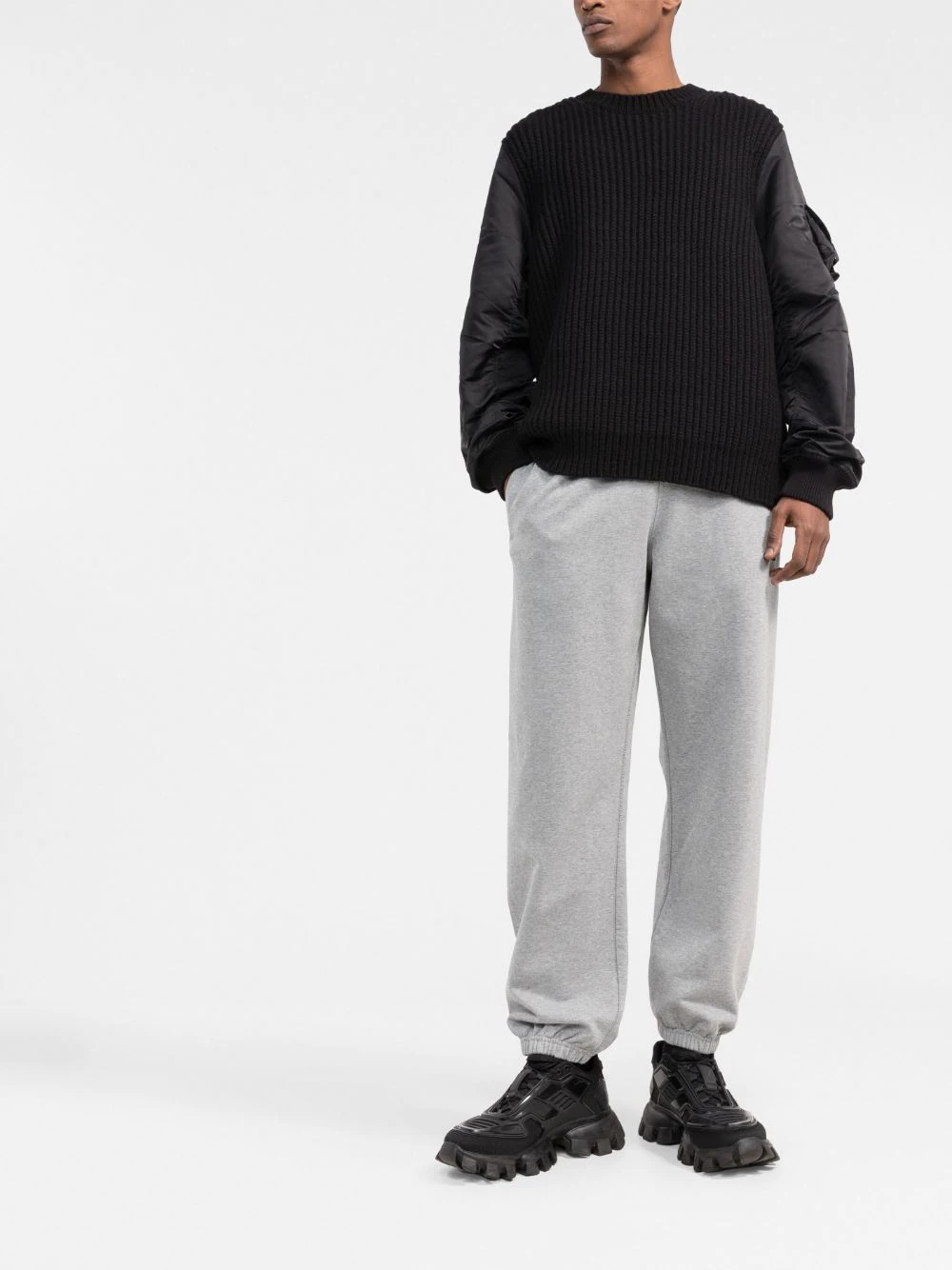 Helvetica logo track pants - 2