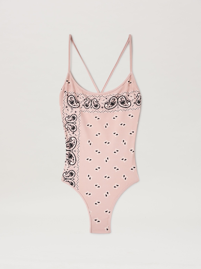 Paisley Criss-Cross Swimsuit 1