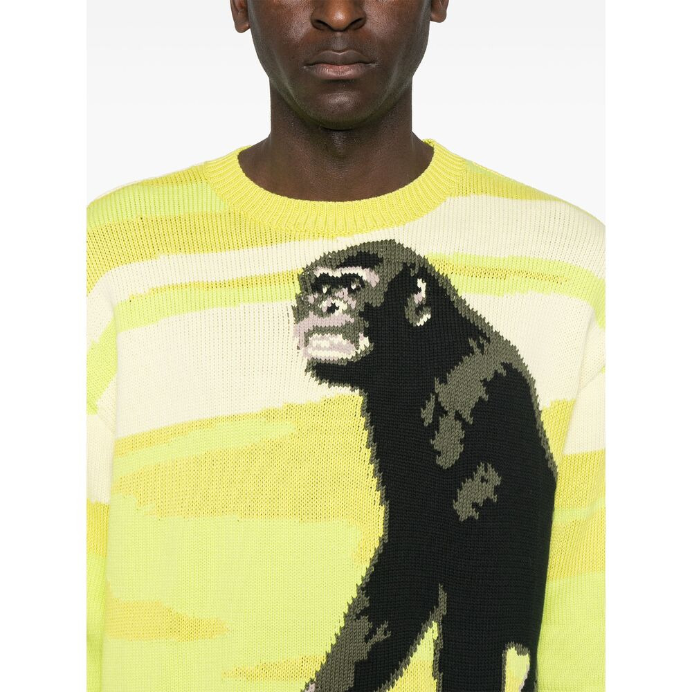 Moschino Green Sweaters & Knitwear - Jumpers Men - 4