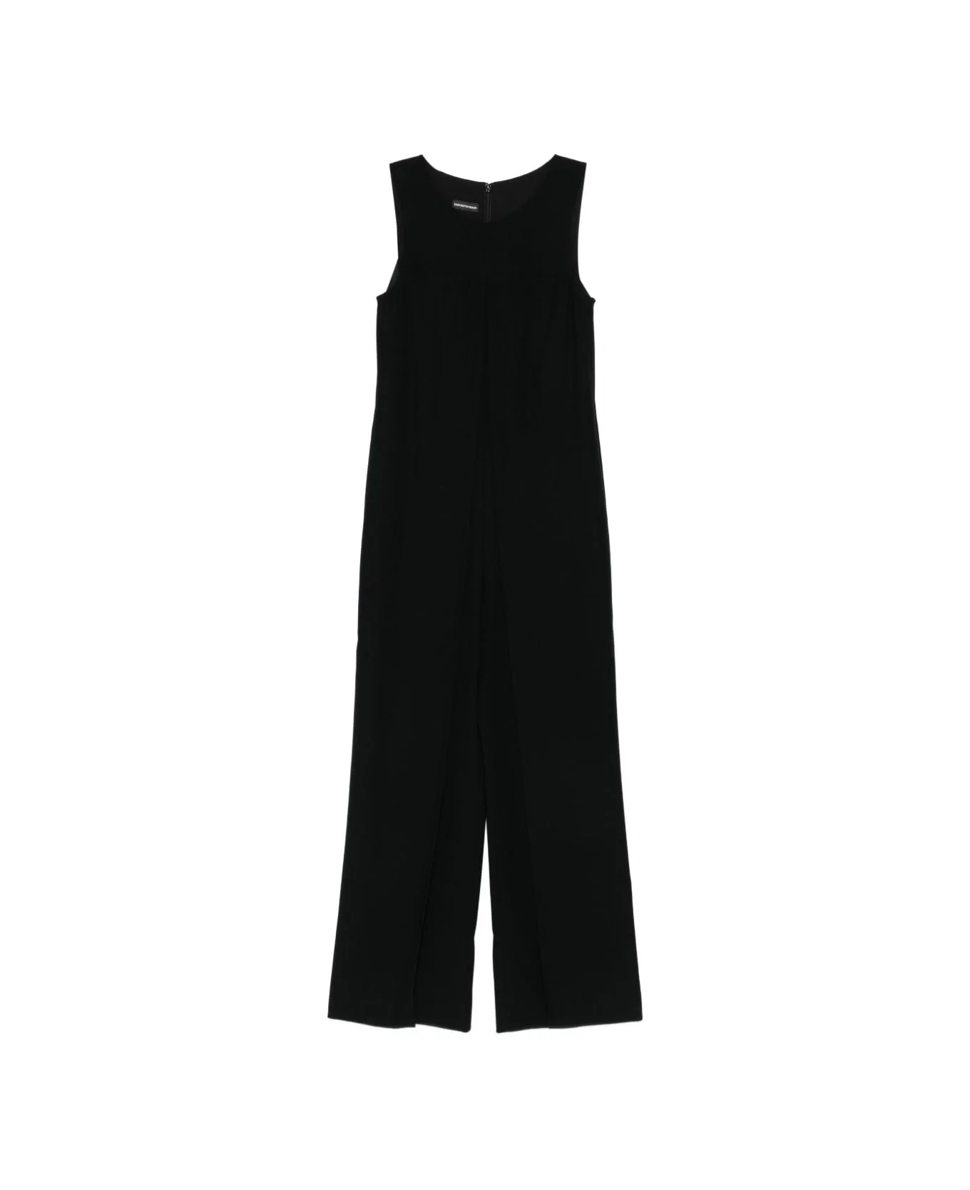 Sleeveless Long Jumpsuit - 1