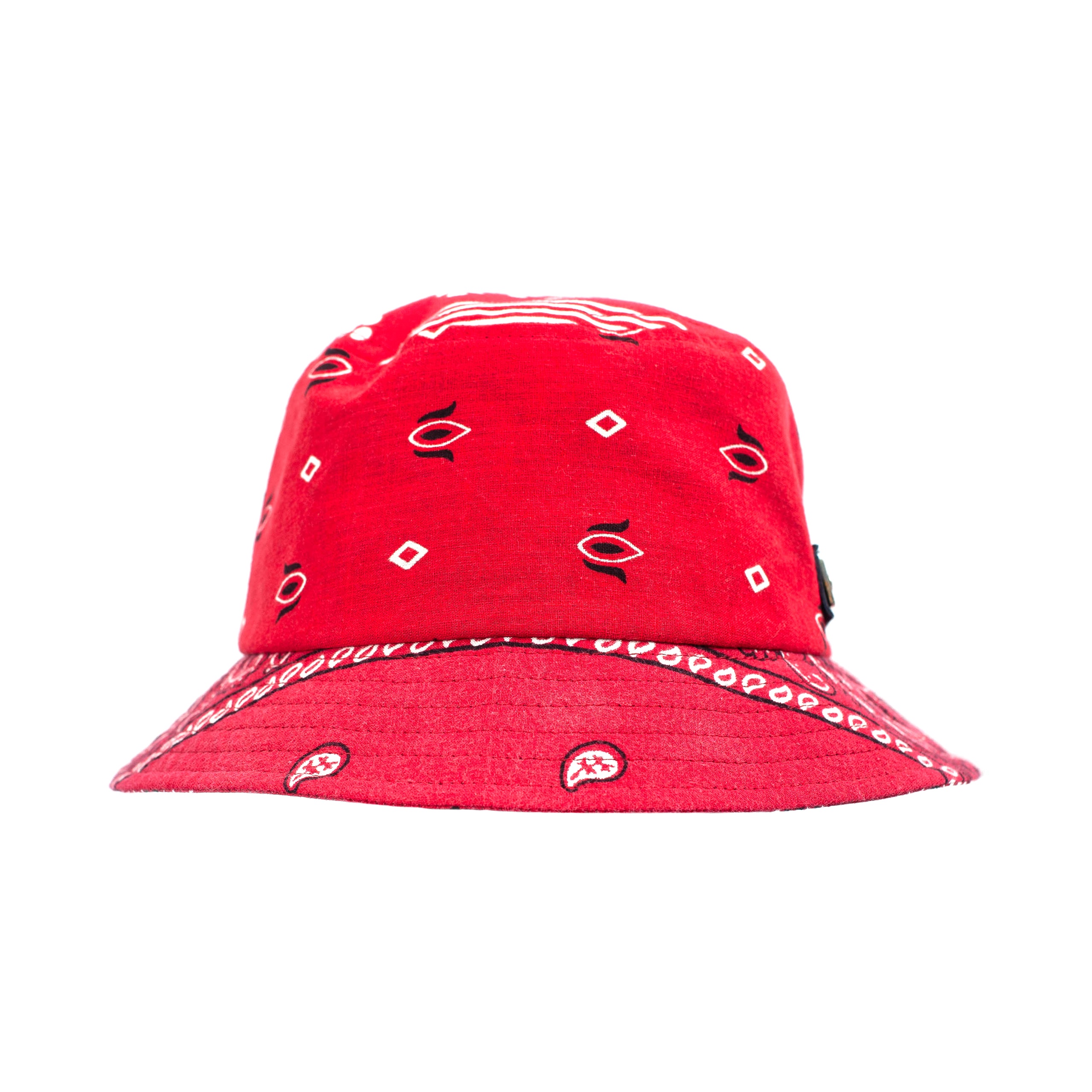 PAISLEY PRINTED BUCKET HAT - 4