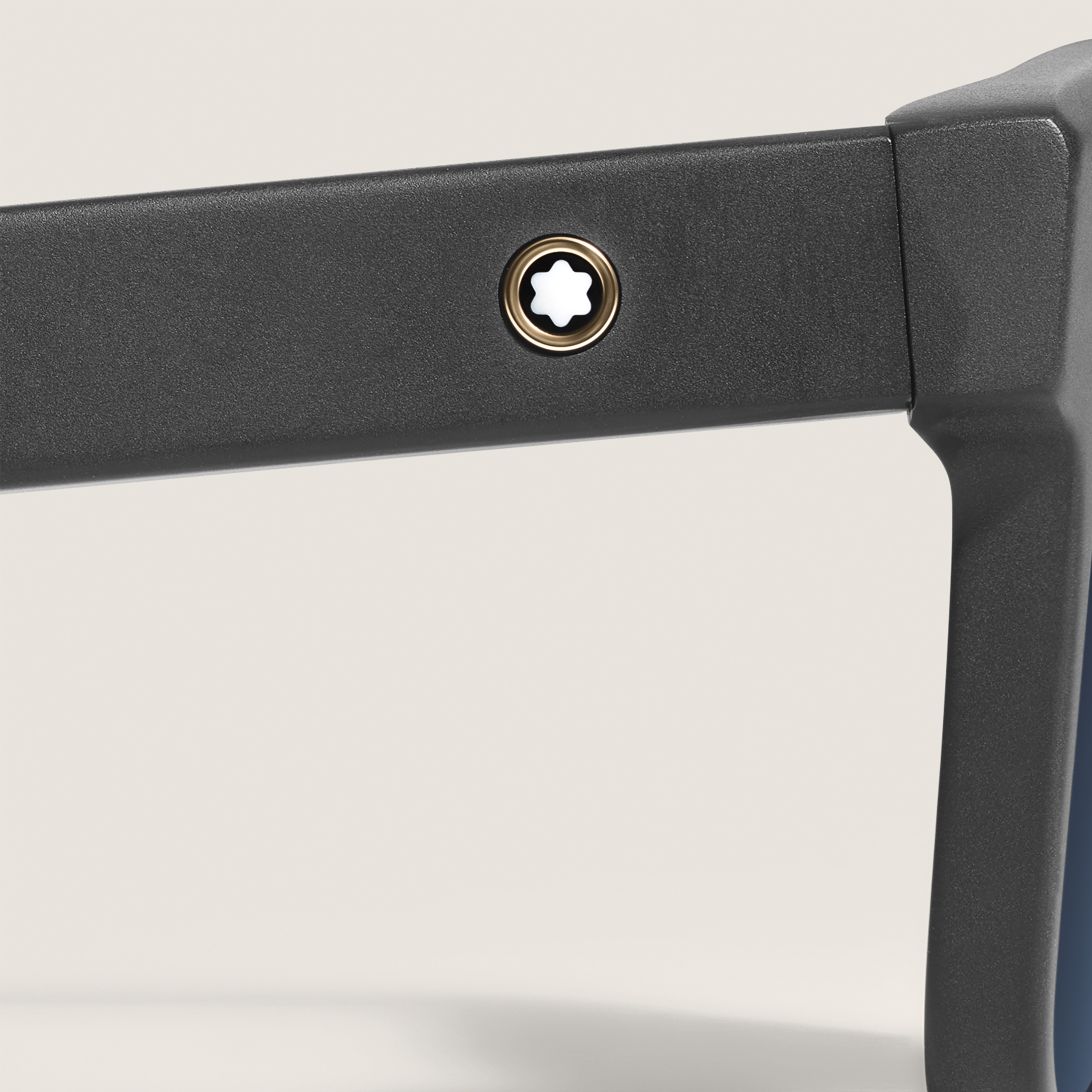 SQUARED SUNGLASSES WITH BLACK COLOURED ACETATE FRAME - 3