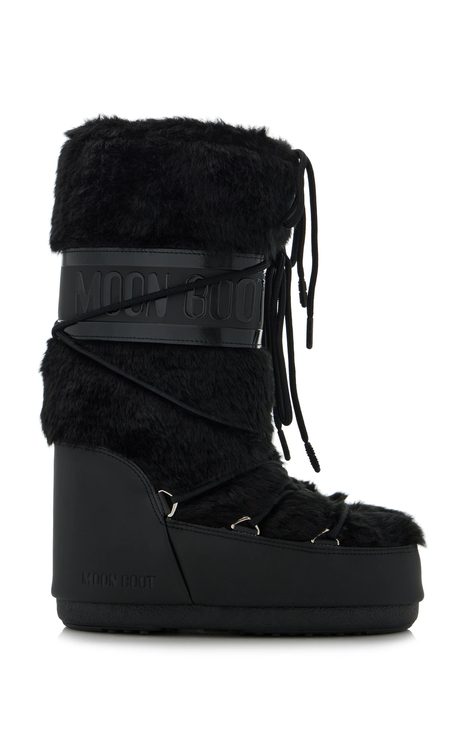 Icon Faux Fur Boots black - 1