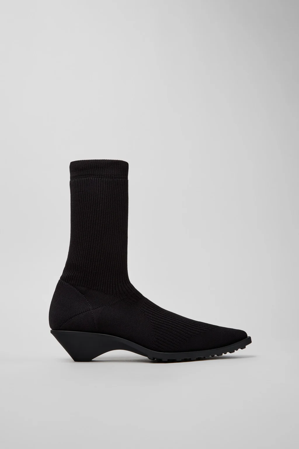 Camper x ISSEY MIYAKE - Anna Black TENCEL Lyocell and Recycled Engineered Materials Ankle Boots for - 1