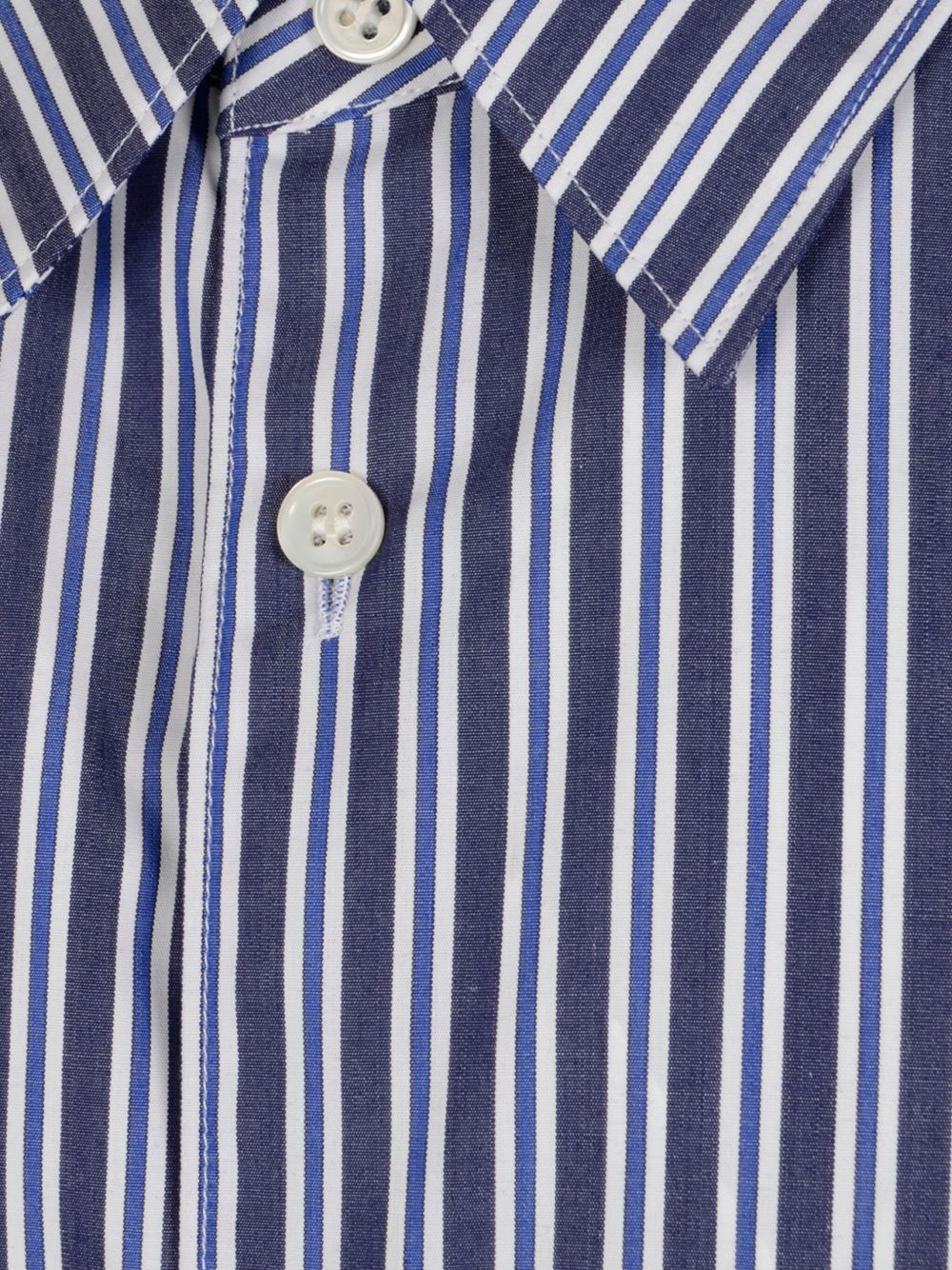 striped patch-pocket shirt - 3
