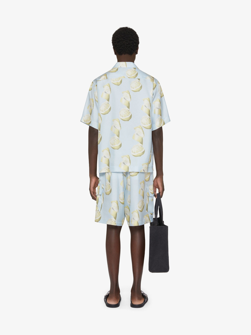 SILK에 BERMUDA SHORTS에 인쇄 4