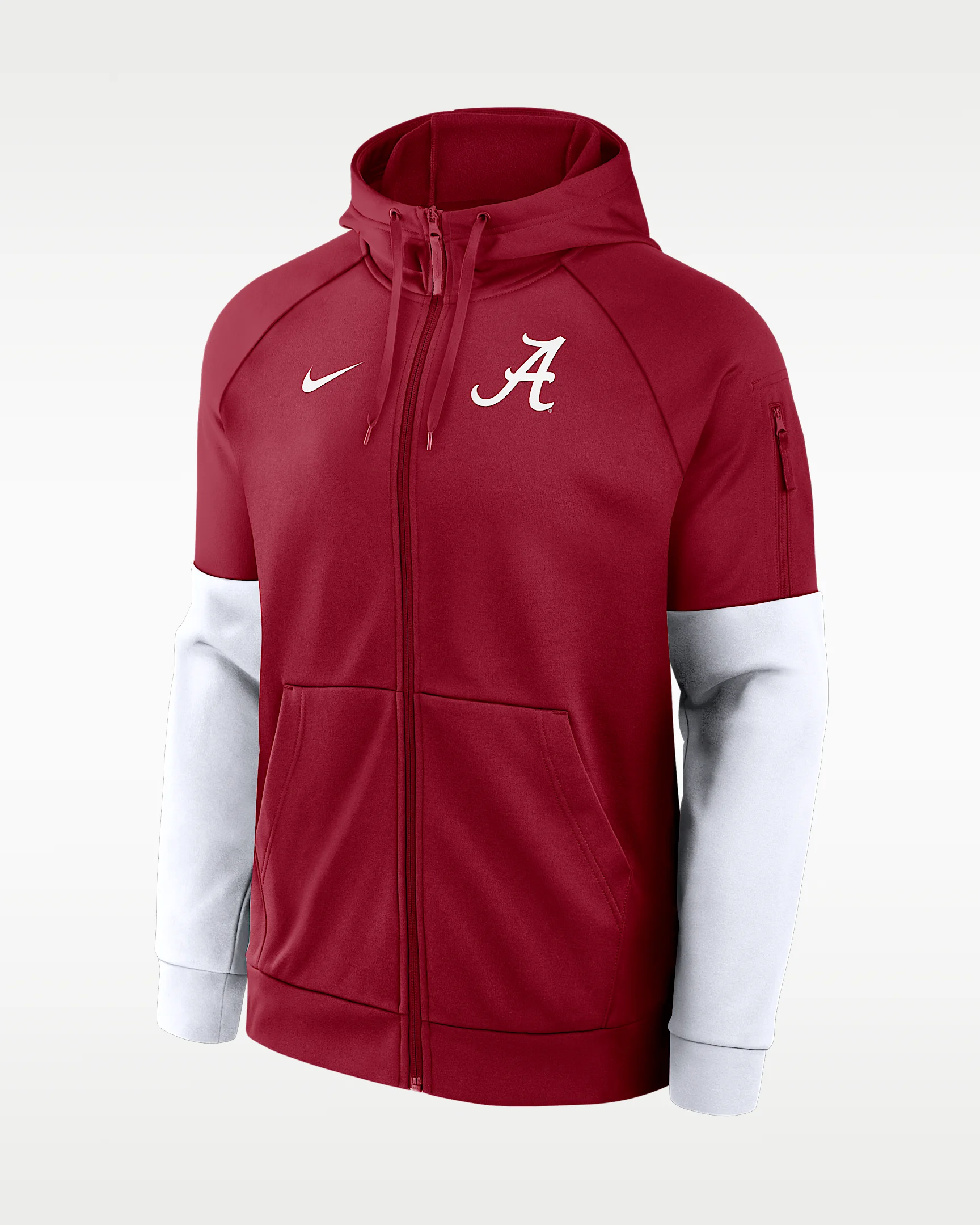 Alabama Primetime Men's Nike Therma-FIT College Full-Zip Hoodie - 1