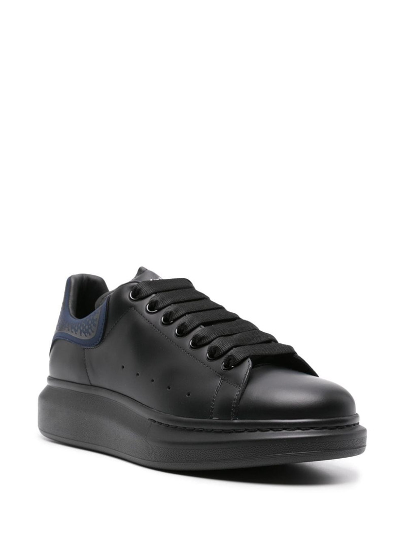 Alexander McQueen lace-up leather sneakers outlook