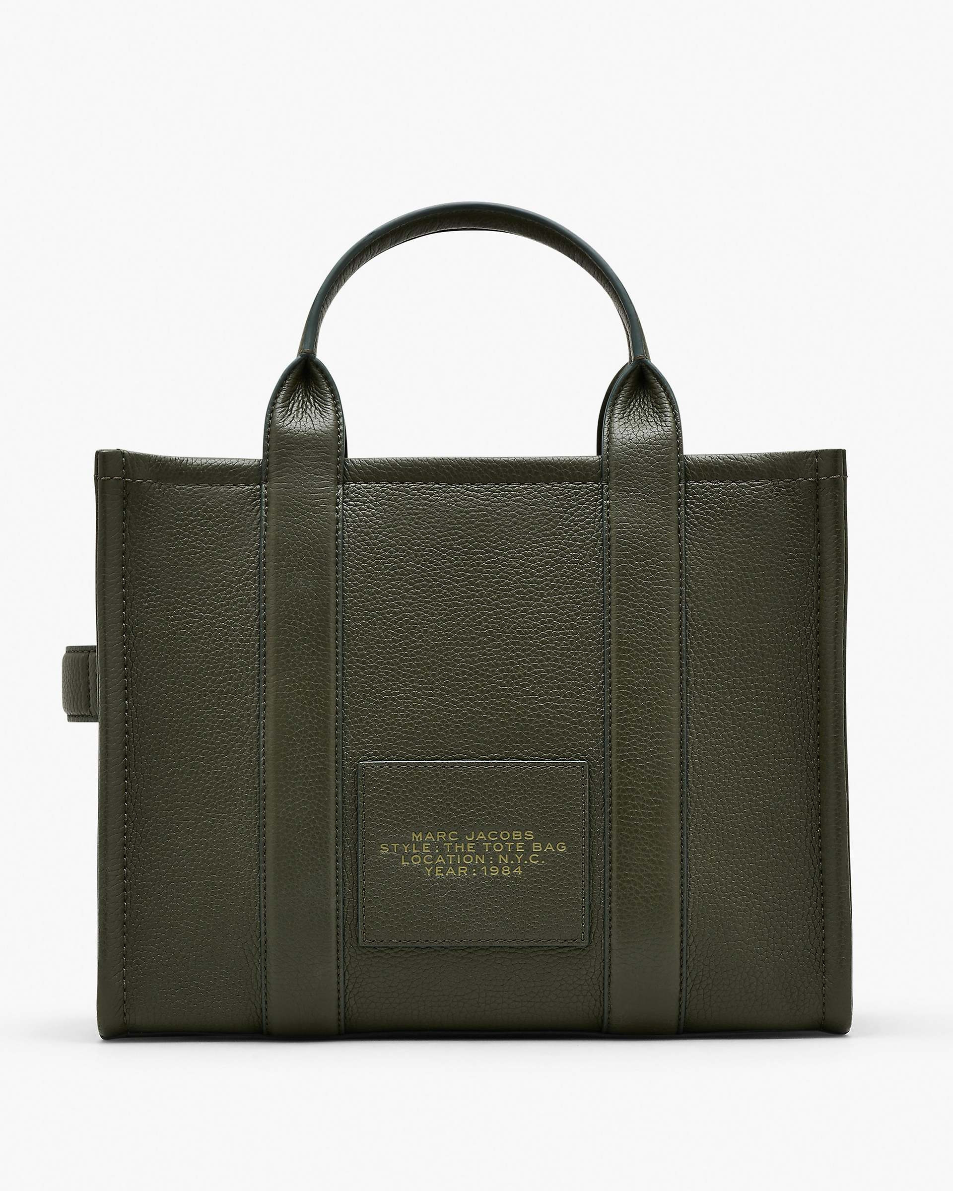 THE LEATHER MEDIUM TOTE BAG - 3
