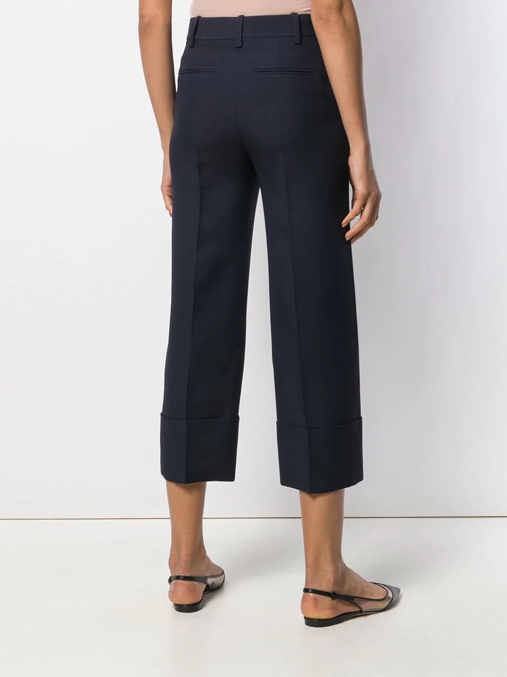 tailored cropped trousers - 4