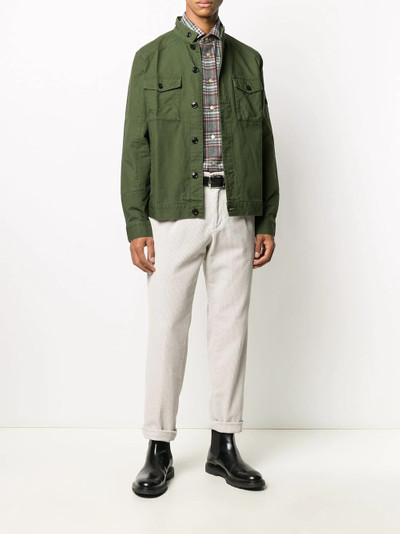 Barbour cotton shirt jacket outlook