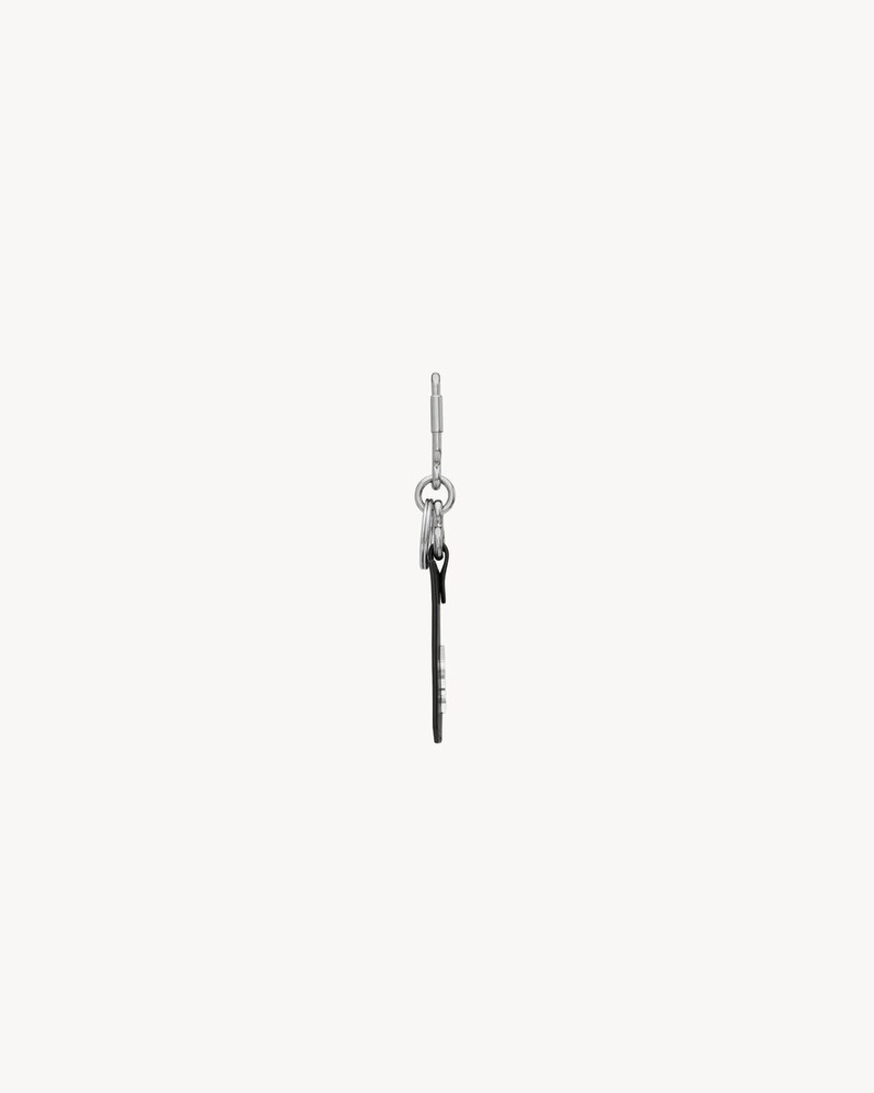 CASSANDRE SAINT LAURENT KEYRING IN LEATHER 3