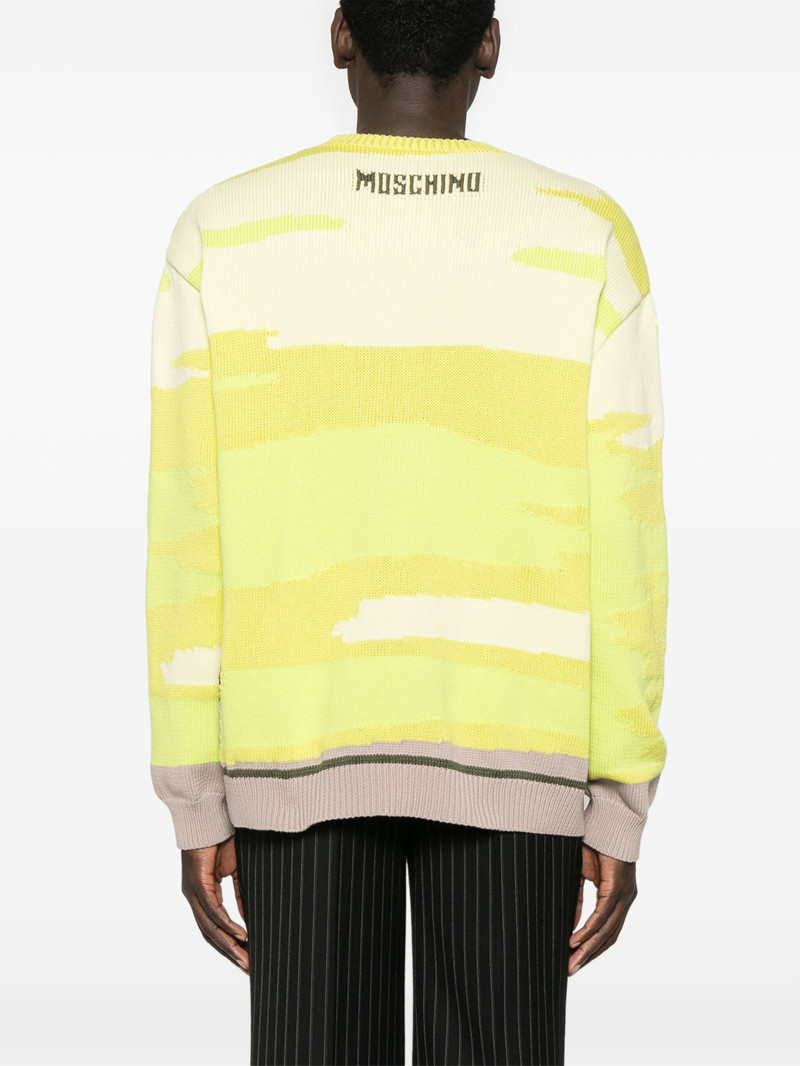 Moschino Intarsia-knit Sweater outlook