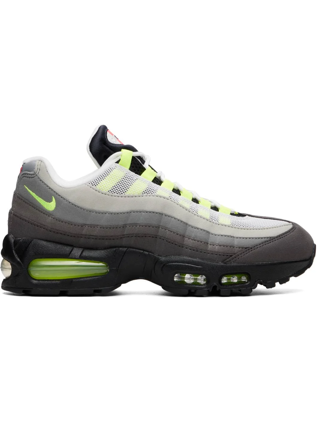 Black Air Max 95 Big Bubble Premium Sneakers - 1