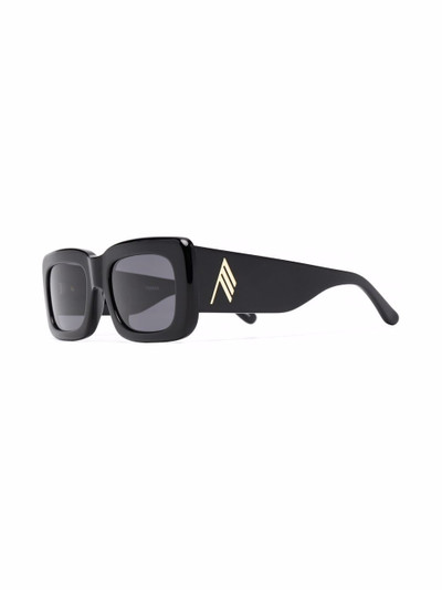 LINDA FARROW x The Attico Marfa rectangular sunglasses outlook
