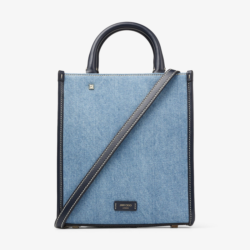 Varenne Tote N/s
Washed Denim Logo Tote Bag with Embroidered Logo 8