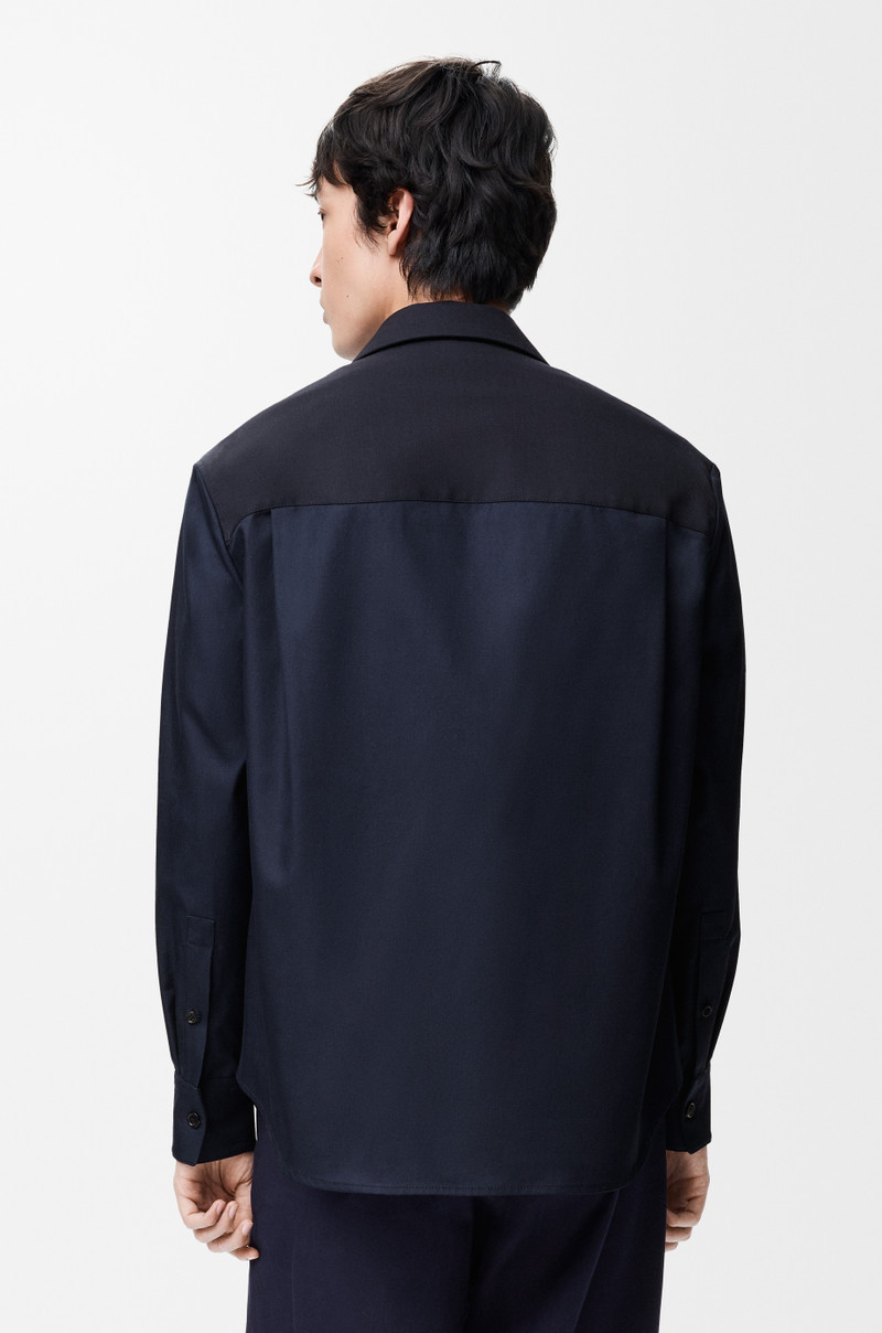 Hybrid jacket in cotton and wool 4
