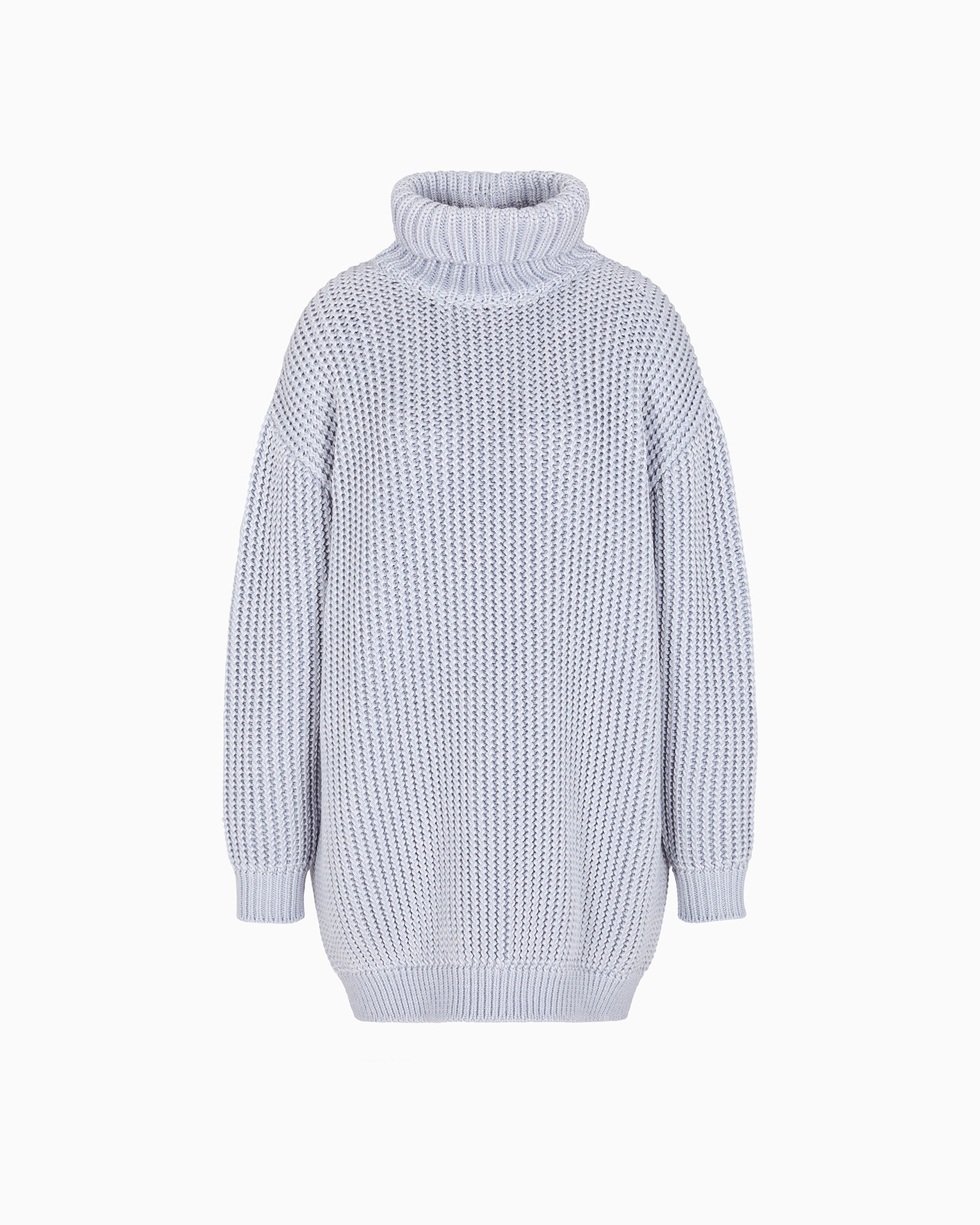 GIORGIO ARMANI NEVE OVERSIZED MOCK-NECK JUMPER IN A BLEND OF CASHMERE AND VIRGIN WOOL - 1