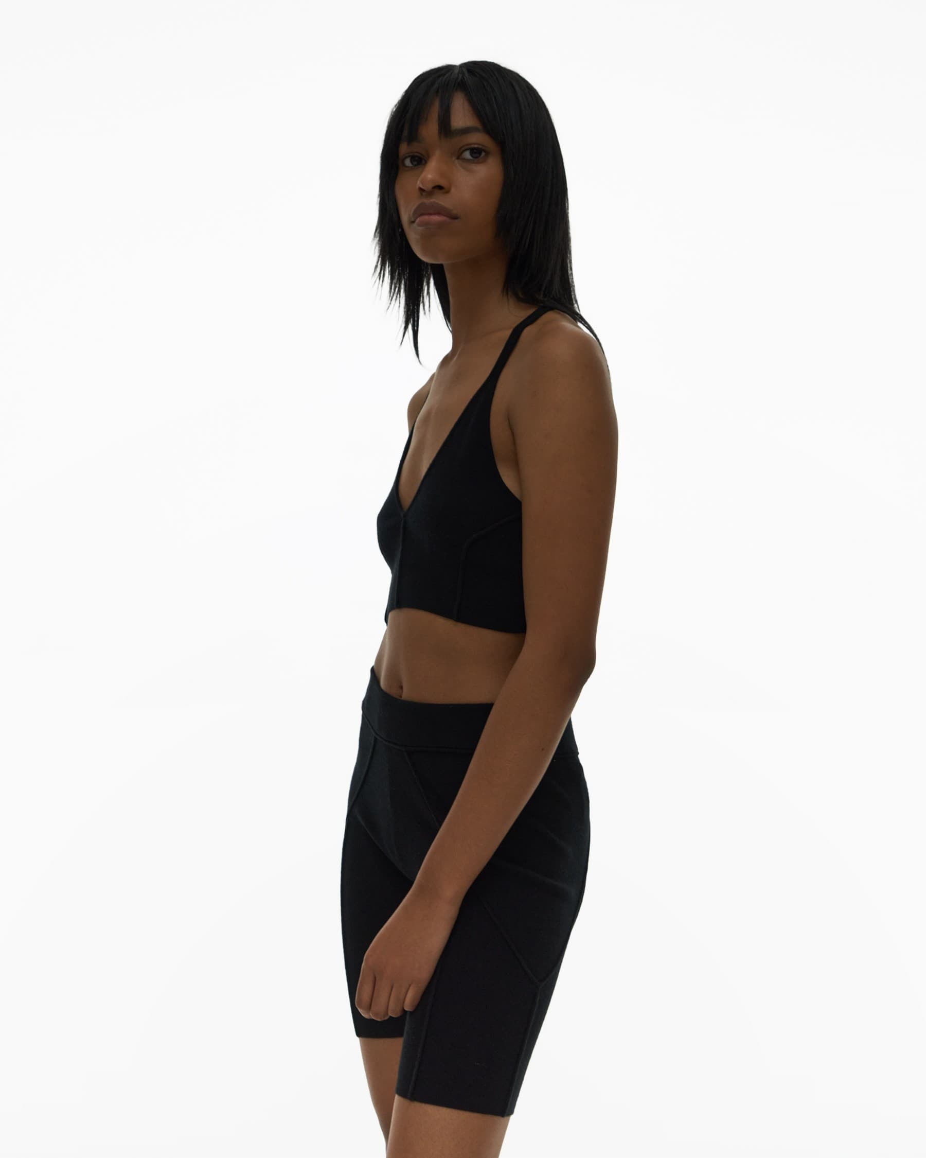 RIBBED BRA - 5