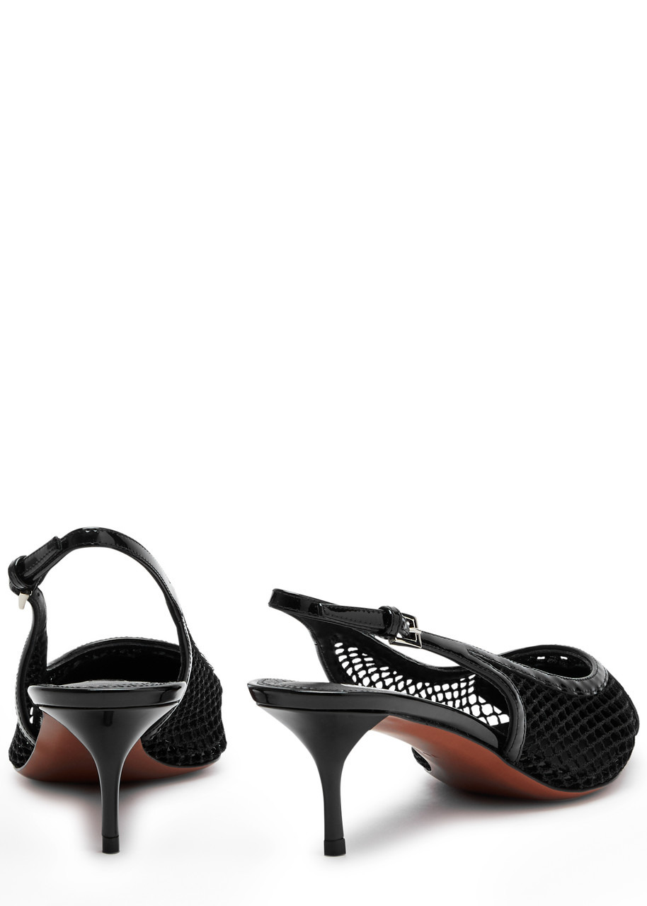 Coeur 55 patent leather slingback pumps - 3