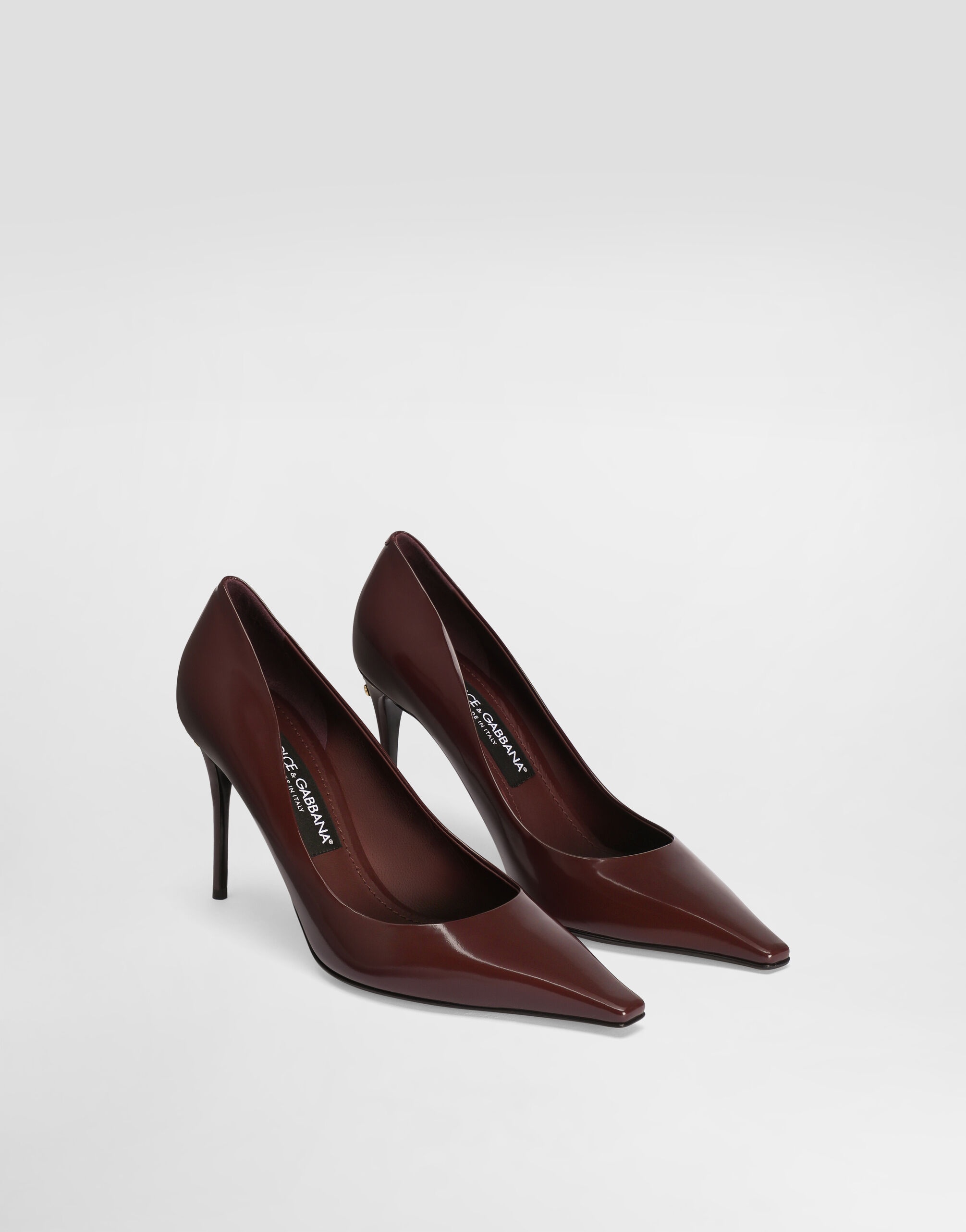 Polished calfskin pumps - 2