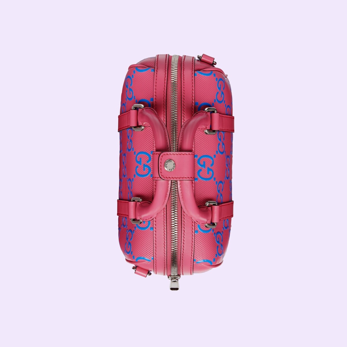 GG embossed mini duffle bag - 7