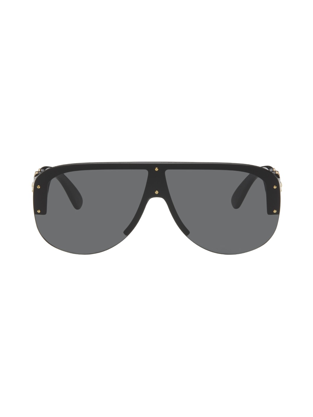 Black Medusa Biggie Pilot Sunglasses - 1