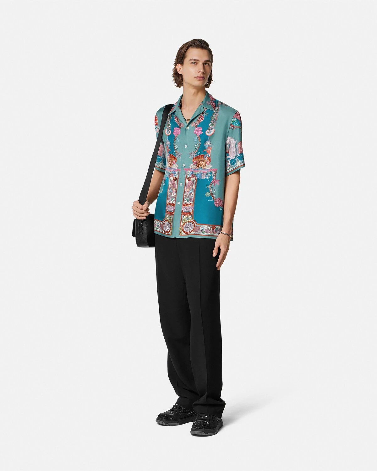 Coral Theatre Silk Shirt - 2