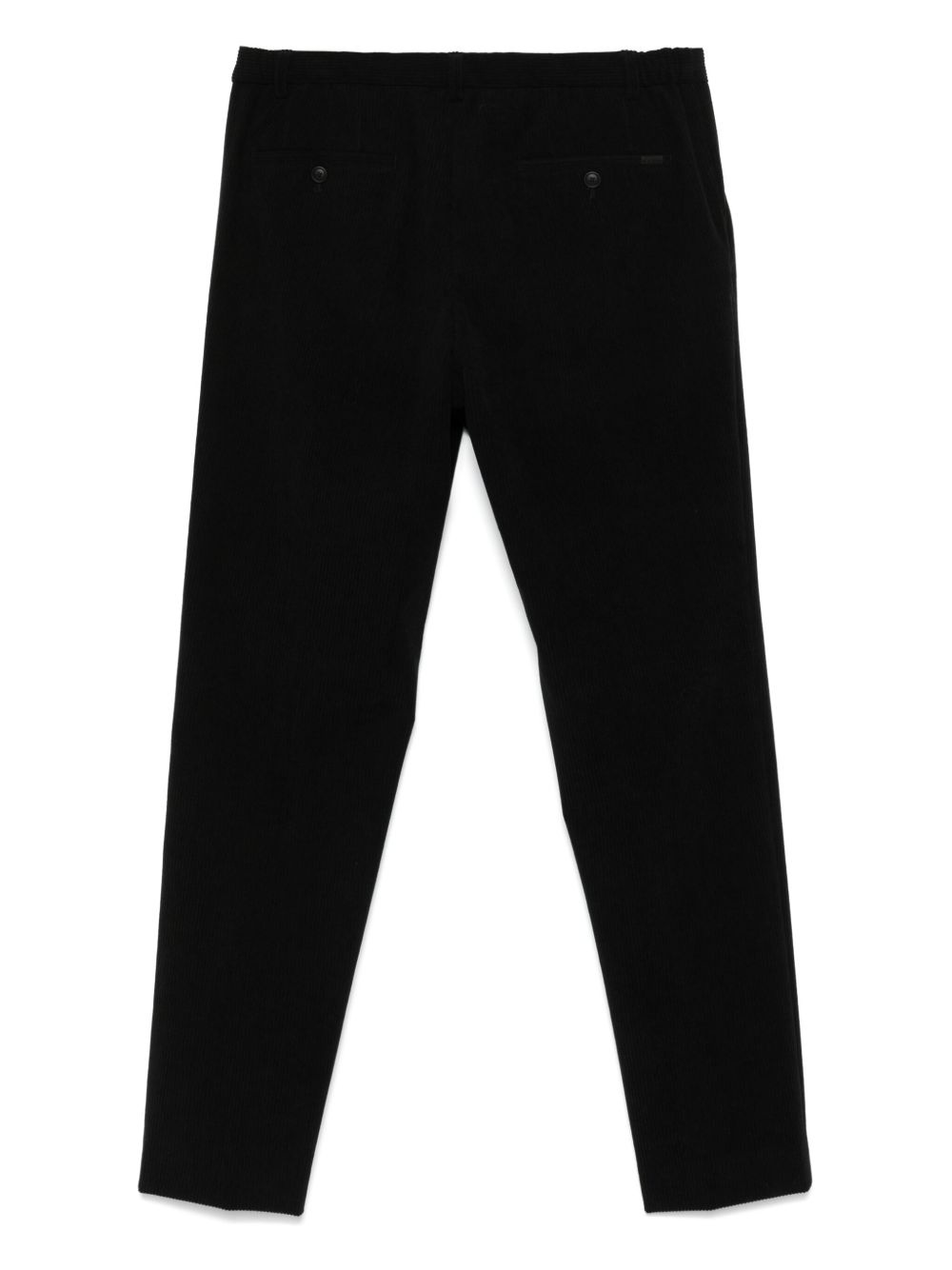 slim-cut corduroy trousers - 2
