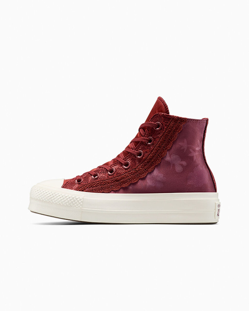 Converse Chuck Taylor All Star Lift Platform Floral Satin outlook