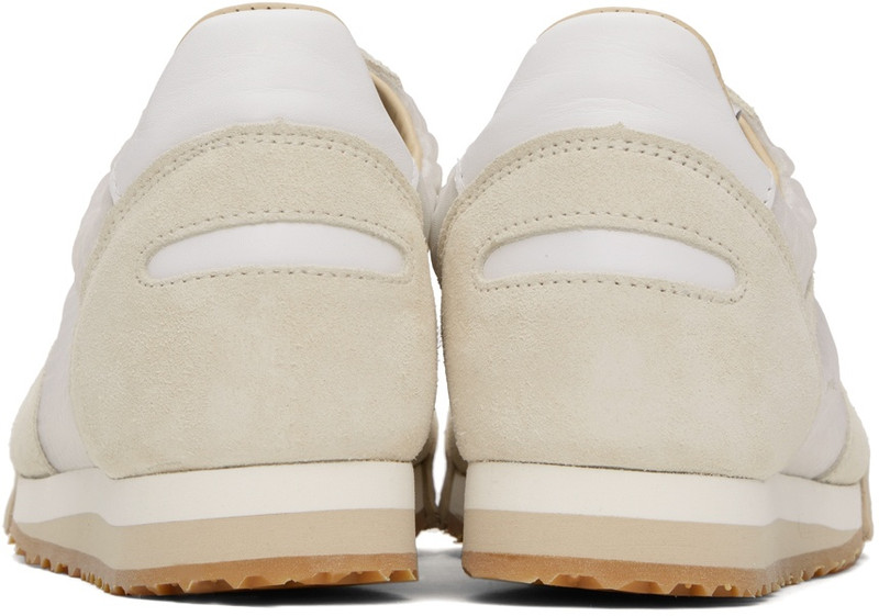 Spalwart White & Beige Pitch Low Sneakers outlook