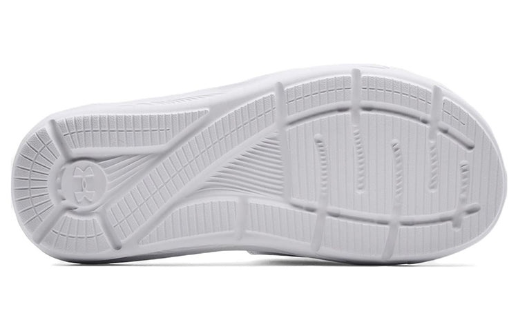 (WMNS) Under Armour Ignite 9 Slide 'White Black' 3022717-112 - 6