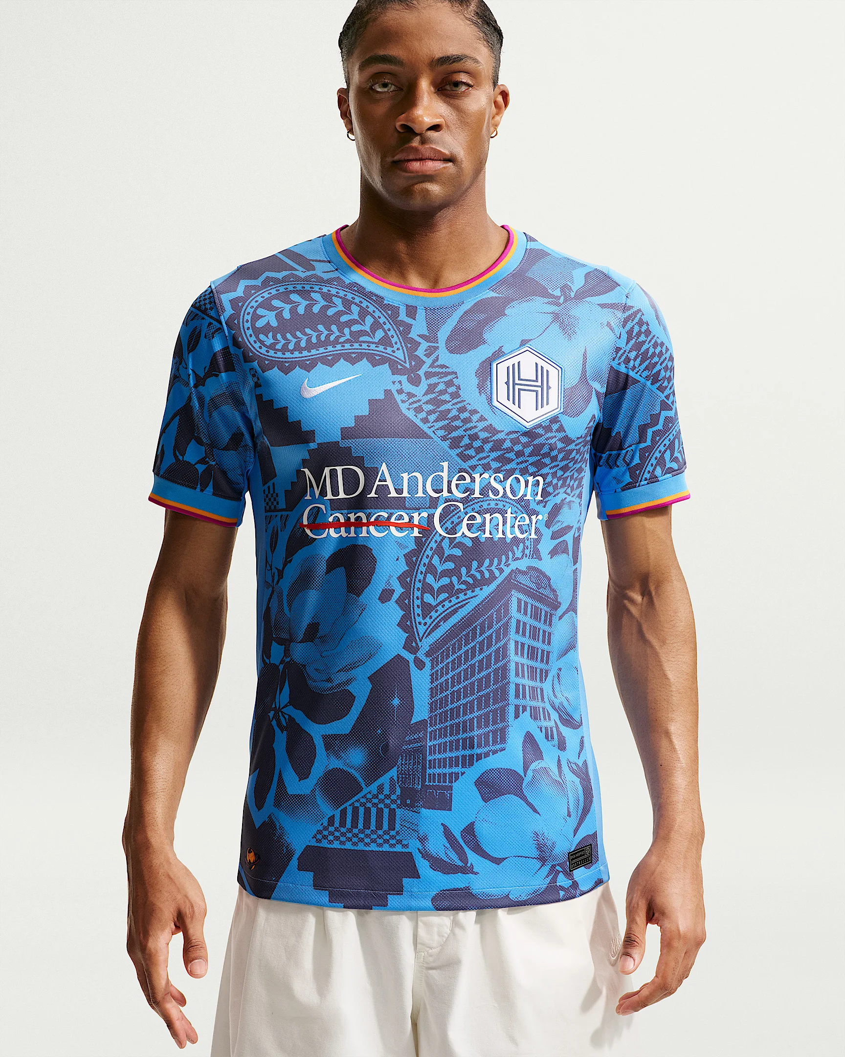 Houston Dash Stadium Away Men's Nike Dri-FIT NWSL Replica Jersey - 1
