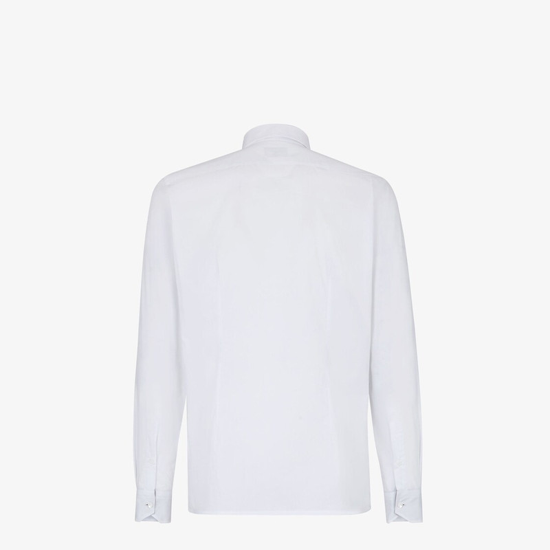 FENDI White cotton shirt outlook