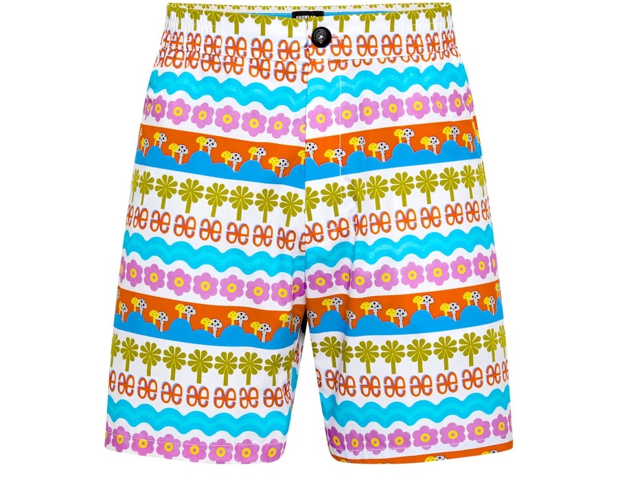 SLITED ELASTIC SHORT - 2