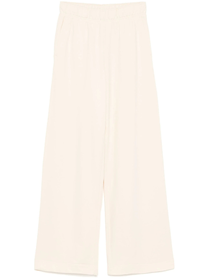 Cotton Wide-leg Track Pants 1