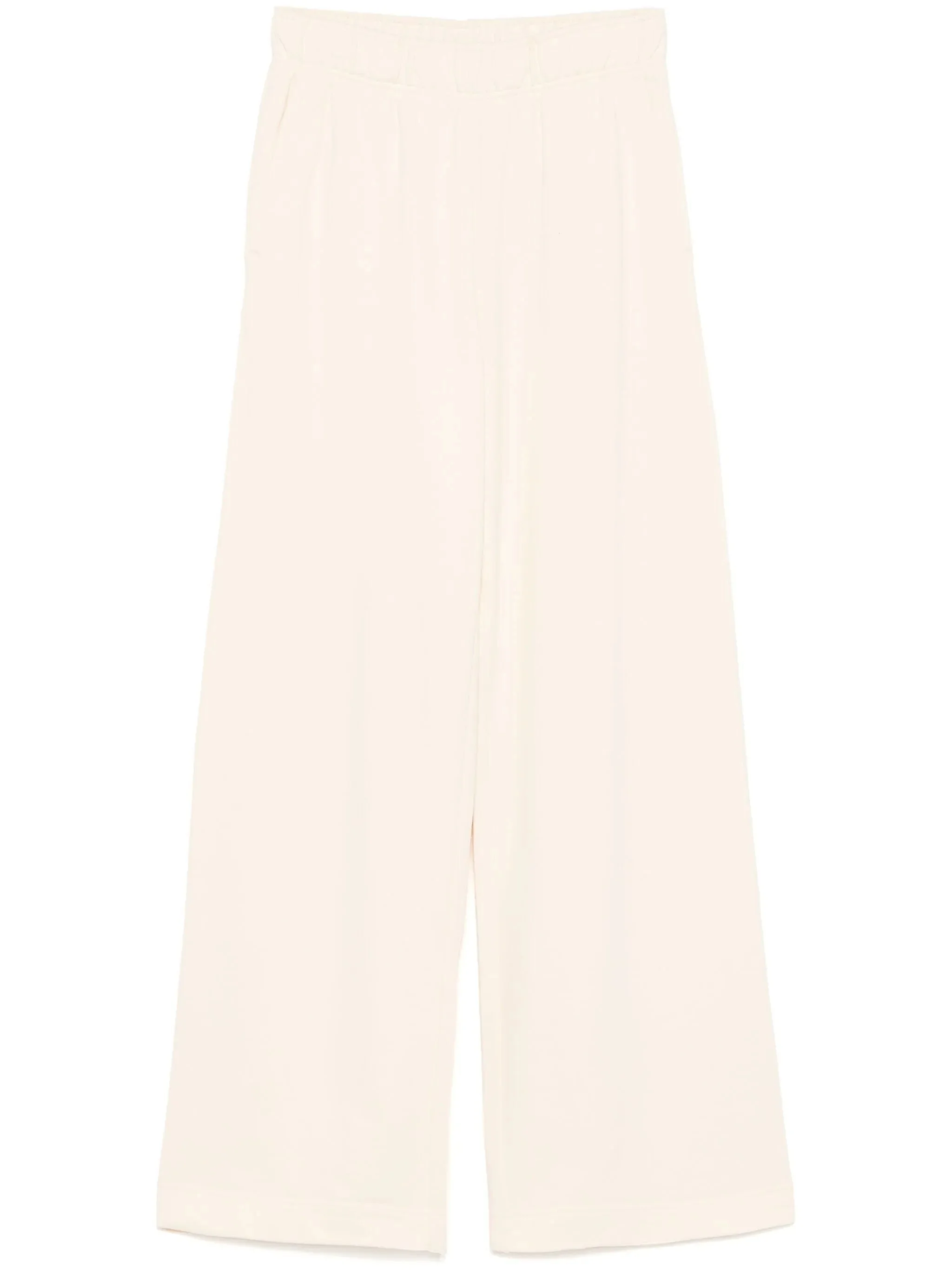 Cotton Wide-leg Track Pants - 1