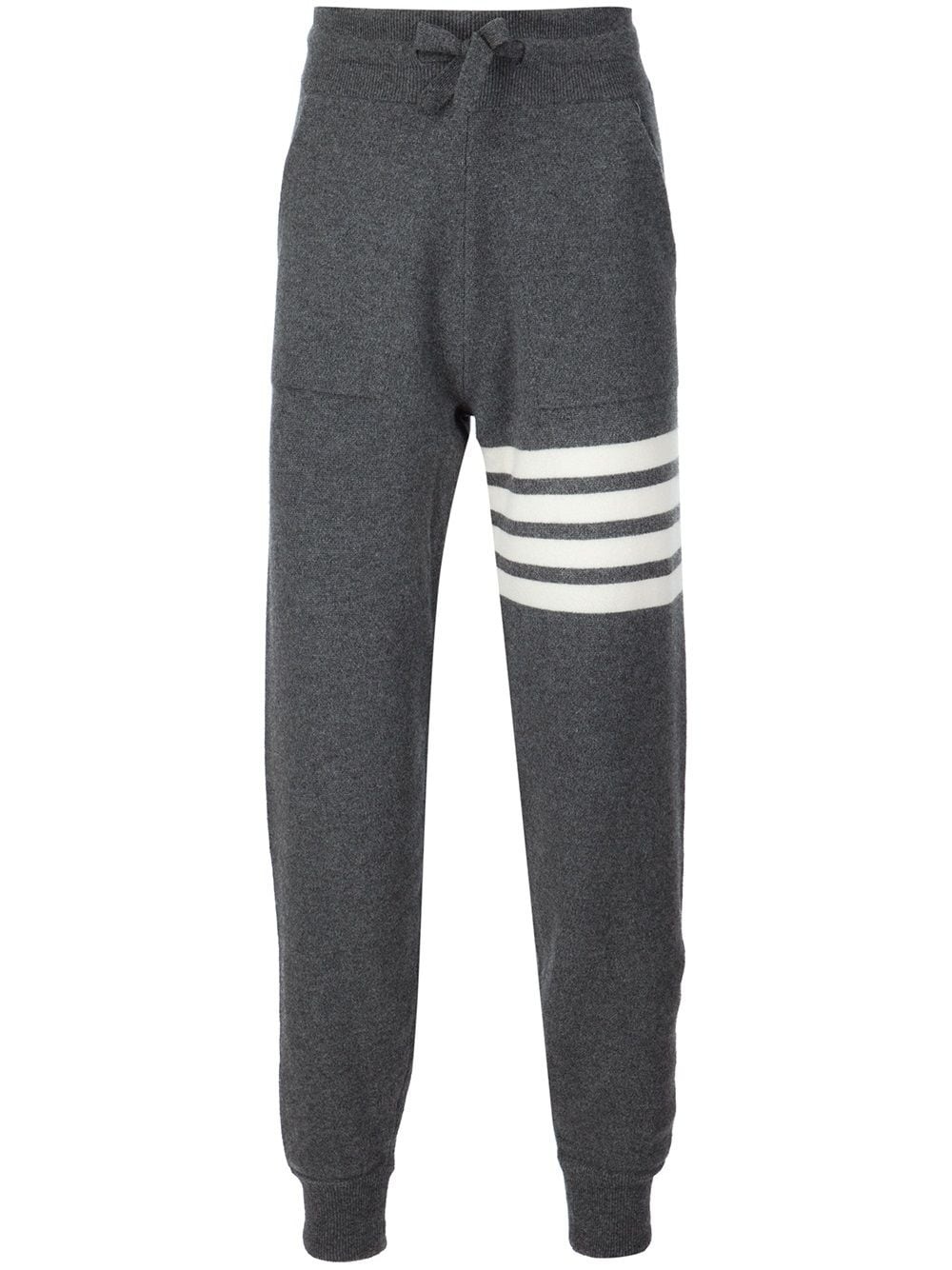 stripe detail sweatpants - 1