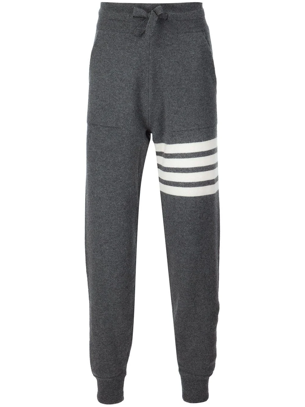 stripe detail sweatpants - 1