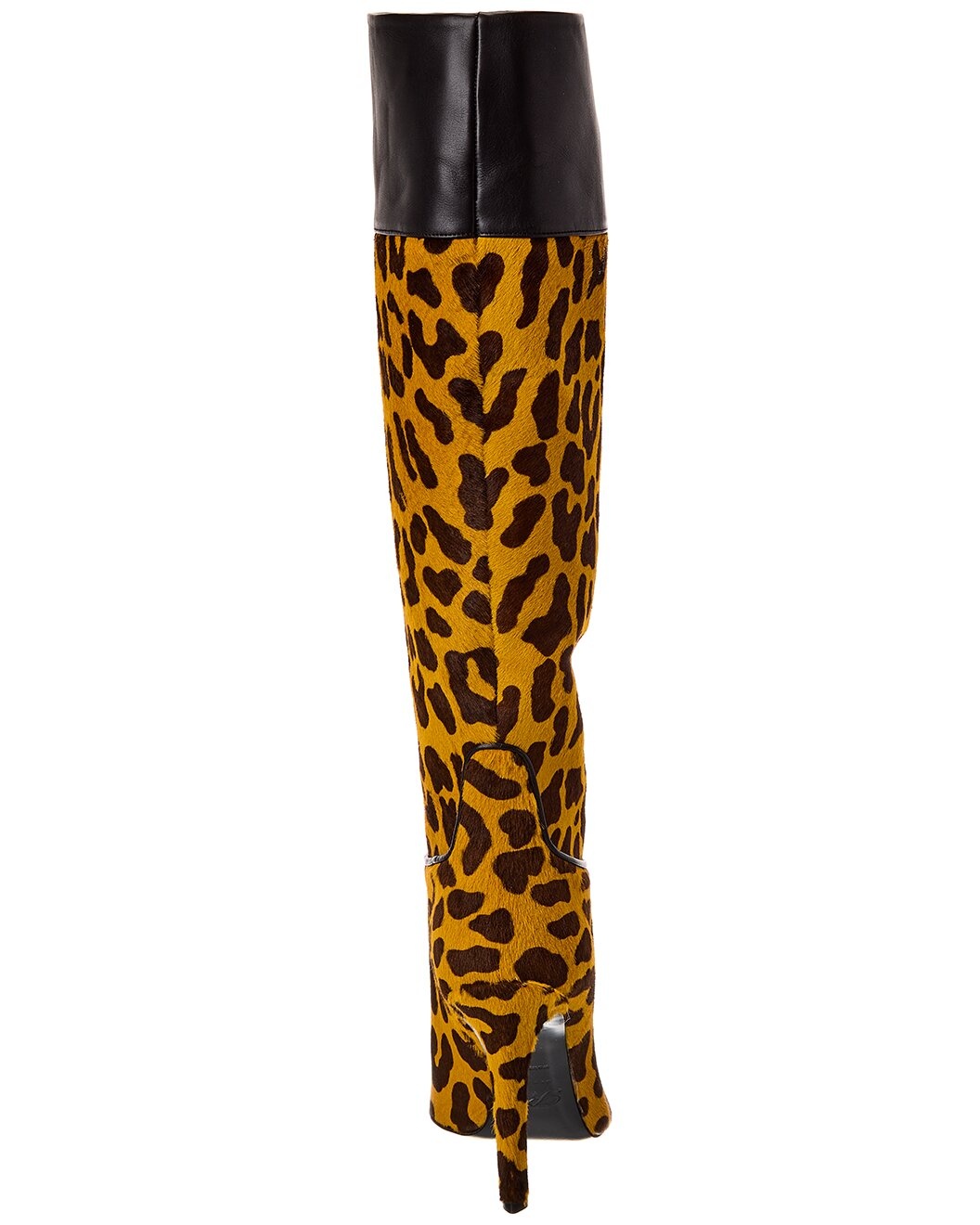 Roger Vivier Haircalf & Leather Knee-High Boot - 3