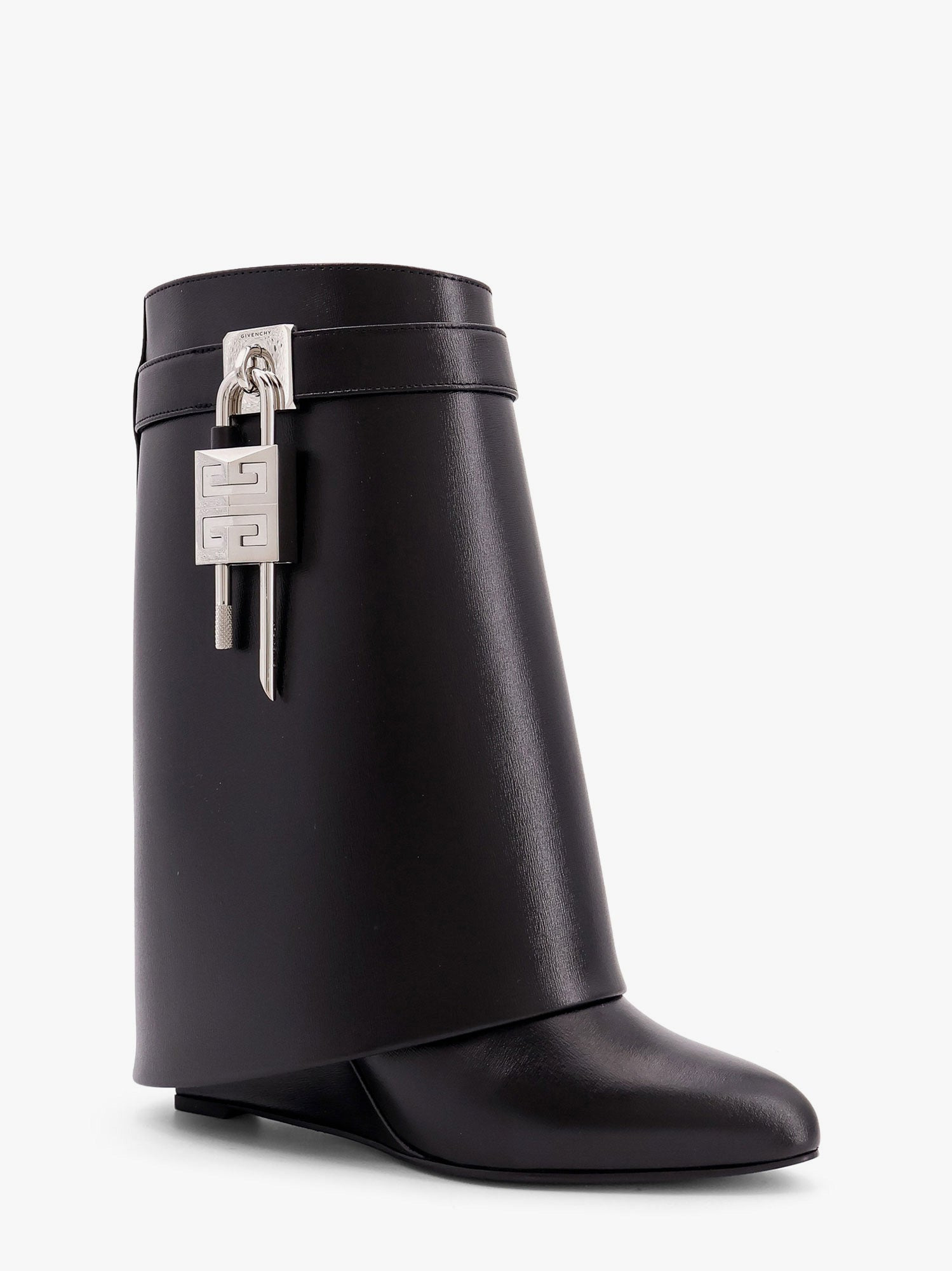 Sharklock Leather Ankle Boots - 2