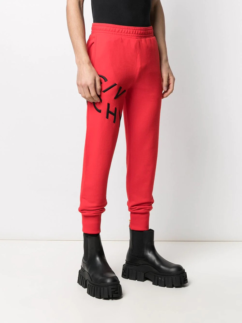 embroidered-logo track pants 3