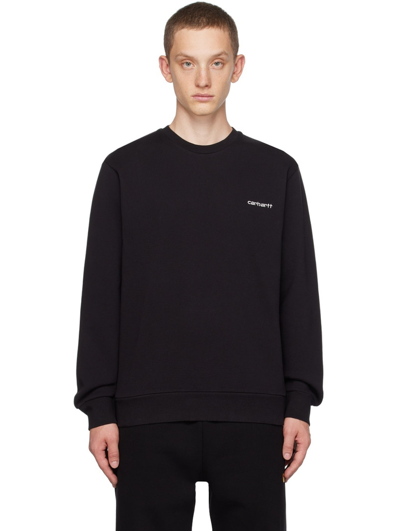 Black Script Sweatshirt 1